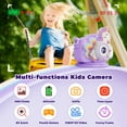 thumbnail image 6 of Bravokids Kids Camera, Unicorn Toddler 1080P Digital Camera with 32GB SD Card, Birthday Gift for Girls Age 3-9, 6 of 7