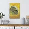 thumbnail image 4 of wall26 Canvas Print Wall Art Skull by Master Artist Vincent Van Gogh Nature Wilderness Illustrations Fine Art Relax/Calm Multicolor for Living Room, Bedroom, Office - 12"x18", 4 of 7