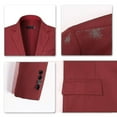 thumbnail image 1 of Mens Solid Color Slim Fit Business Casual Blazer, 1 of 3