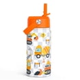 thumbnail image 1 of Botella de agua SANDJEST de 355 ml con aislamiento para niños con pajita, 1 of 7
