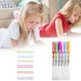 thumbnail image 4 of 5ML Highlighter Set Note Taking Pen Double Head Pen Classic Design Pen Smart Design, Smooth Writing Experience Pretty Pens for Writing, Journaling, Drawing, Coloring, Note-Taking, College Supplies, 4 of 9