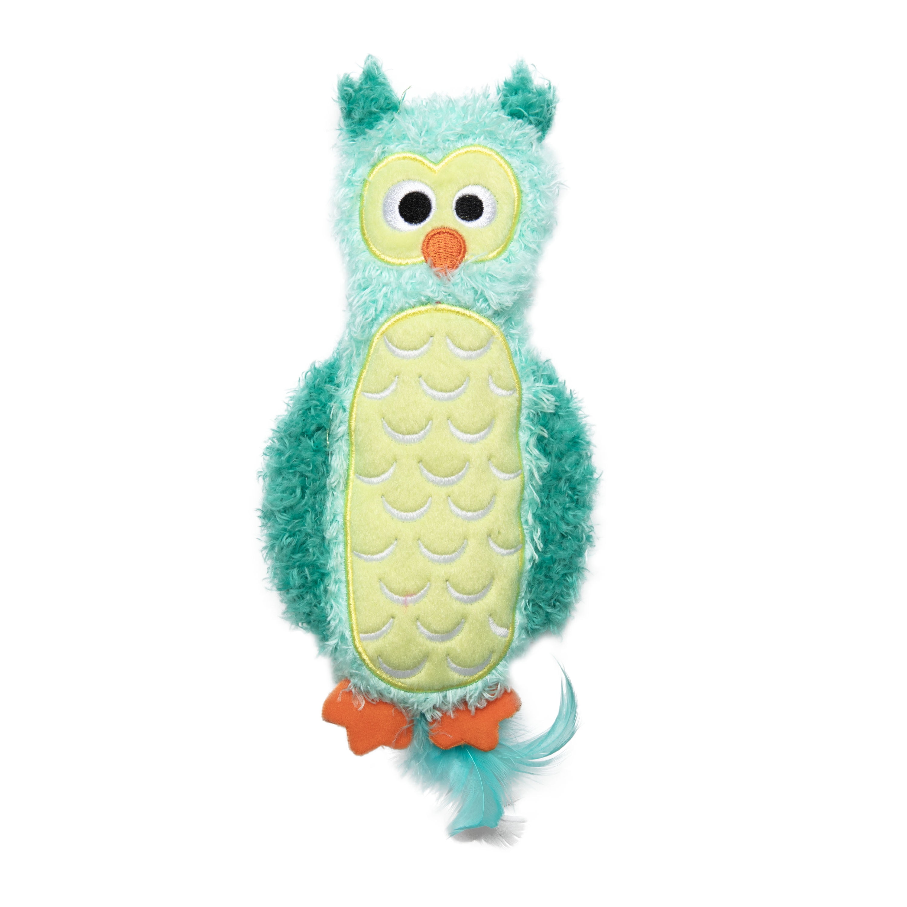 Quirky Kitty Glowing Forest Glow in the Dark Night Owl Kicker Cat Toy