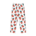 thumbnail image 4 of Xecao Strawberries Men's Straight Lounge Pajama Pants: The Ultimate in Comfortable Sleepwear, 4 of 9