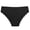 Black, variant on Seamless Ice Silk Underwear for Women Low Rise Wave Edge Hipster Bikini Panties No Show Soft Sexy Cheeky Briefs