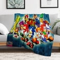 thumbnail image 5 of Wp2506204-sonic-the-hedgehog-movie-wallpapers Luxury Flannel Blanket - Super Soft Anti-Static Plush Warm Blanket for Sofa Bed - Extra Large Cozy Blanket for Men and Women, Home Decor Gift., 5 of 8