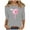 Dark Gray—Breast Cancer Shirts for Women, variant on Women's Breast Cancer Awareness T-Shirt Pink Ribbon Printed Graphic Tees 3/4 Sleeve Crew Neck Soft Pullover Tops Hope Faith Cure Support Gift for Walk Gray XXXL