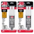 thumbnail image 1 of Juego Epoxy J-B Weld KwikWeld de 6 minutos de alta resistencia, 2 unidades de color gris oscuro, 1 of 7