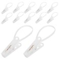 thumbnail image 2 of 60 pinzas de ropa resistentes al viento: pinzas de plástico con hebilla de cuerda para colgar ropa, calcetines, ropa interior, toallas, pinzas de secado portátiles de viaje., 2 of 6