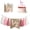 Pink, variant on LQQBOX 1/2 Birthday Supplies High Chair Banner and Hat Cake Topper 6 Months Tassel Wood Bead Highchair Garland(Pink)