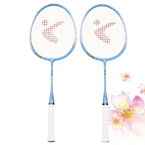 BESTYASH 1Pair Outdoor Aluminum Alloy Badminton Racket with Lightweight Design for Sports Training