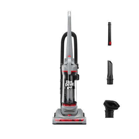 Dirt Devil Performance Pet Bagless Upright Vacuum Cleaner, Pet Friendly, for Carpet & Hard Floors, Above Floor Cleaning, Lightweight, UD76211V, Gray