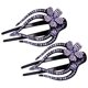 thumbnail image 5 of Houderco 2Ud Pinzas De Moradas Con Fino Y Pedrería Para Mujer, 5 of 8