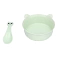 thumbnail image 3 of Tazón para niños pequeños Tazón de paja de trigo ligero y duradero Vajilla con cuchara para niños KidsGreen, 3 of 10