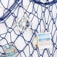 thumbnail image 6 of Coastal Style Fishing Net Wall Display Mesh with Sea Animal Ornaments,40*80in,Nautical Photo Hanging Decor, Vintage Wall Pendant for Bedroom Beach House Home Layout, 6 of 7