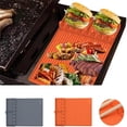 thumbnail image 6 of Large Silicone Griddle Tools Mat with Pad - 16x11.5 Inch Heat-Resistant Utensil Holder for BBQ Grill & Kitchen Countertop - Non- Spatula Mat for Cooking Accessories, 6 of 8
