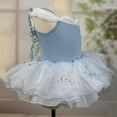 thumbnail image 5 of Combinaison d'Été pour Petites Filles avec Bretelles, Robe de Danse, Robe Bouffante de Performance, Vêtements pour Enfants Taille 5-6T, 5 of 5