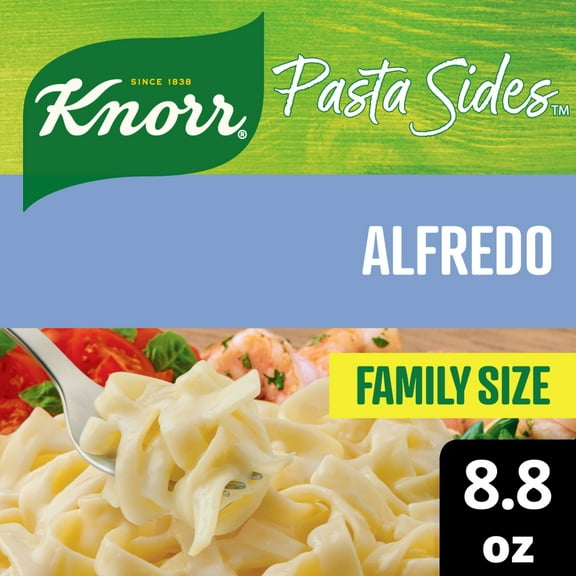 Pack of 3 Knorr Fettuccine Alfredo Family Size Pasta Sides, 8.8 oz (packaging may vary)