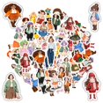 thumbnail image 6 of 35pcs-70pcs Casual Stickers Fashion Character Stickers Diverse Stickers for Laptops Phones Suitcases, 6 of 9