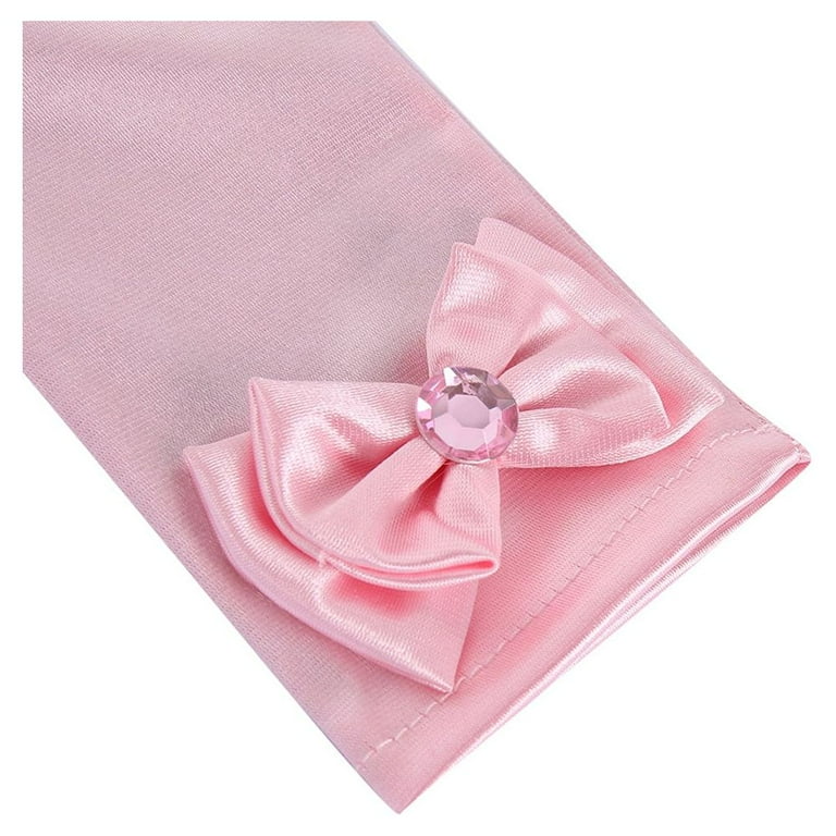 Pink Tiara with Ribbon Bow Ties Crown Costume Accessory Pink Tiara with Ribbon Bow Ties Crown Costume Accessory
