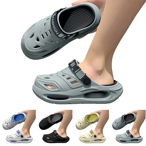 Unisex EVA Waterproof Slip-On Shoes with Arch Support Breathable