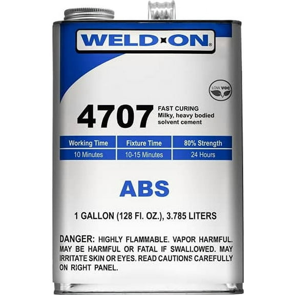 SCIGRIP Weld-On #4707 Adhesive, Gallon
