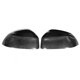 thumbnail image 4 of Cubierta de espejos exteriores para automóvil, 2 piezas Cubierta de espejo retrovisor de fibra de carbono seca Reemplazo de tapa de ala Ajuste de reacondicionamiento de automóvil para X5 X6 F15 F16, 4 of 13