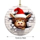thumbnail image 1 of Regalos de la Familia para la Navidad Acrílico Vaca Joyería Decorativa, Lindo Vaca Colgante para la Decoración Del Hogar, Lindo Acrílico Meseta Vaca Colgante, Decoración Del Hogar Regalo Regalos para, 1 of 2