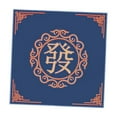 thumbnail image 1 of GROWTH TANK Mat Mahjong Game Table Cover Professional Slip Resistant Board Game Mat Mahjong Tablecloth for Home Gathering Blue A, 1 of 9