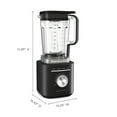 thumbnail image 4 of KitchenAid 68 oz Pure Power Blender, 1700 Watt Peak Power*, Matte Black, 4 of 9