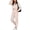 Beige, variant on Women 2 Piece Outfits Long Sleeve Crop Top Pullover Drawstring Pant Jogger Set Casual Sweatsuits Tracksuit Pockets