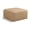 Camel, variant on Meridian Furniture Arc Brown Velvet Ottoman
