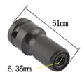 thumbnail image 4 of Adaptador de de impacto de 3 piezas, herramienta de impacto de alta resistencia, cuadrado de 1/2 pulgada a adaptador de mandril de taladro SM SunniMix Adaptador de vaso de impacto, 4 of 7