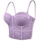 thumbnail image 1 of Faja moldeadora de cintura para mujer, de malla elástica, con diseño de espiga, con tirantes en el interior y el exterior., 1 of 7