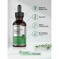 Ginkgo Biloba Liquid Extract | 2 fl oz for Men and Women | Vegetarian & Alcohol-Free | by Horbaach