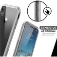 thumbnail image 2 of Étui pour iPhone XR, [Protecteur d'Écran Intégré] Marbre Antichoc Robuste 360 Pare-Chocs Intégral Housse de Protection (Transparent), 2 of 7