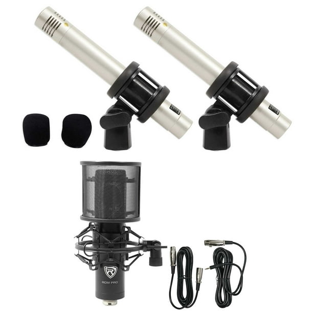 Samson C02 Pair Pencil Condenser Studio Recording Microphoness