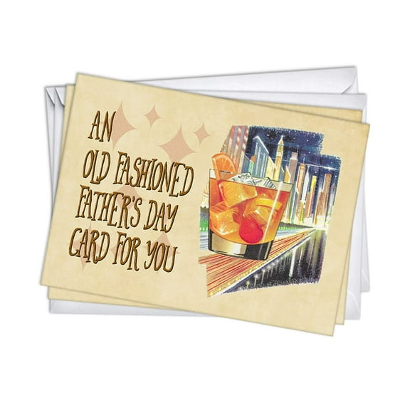 Old Fashioned Father's Day Cards | 1 Pack Single (5x7)