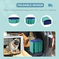 thumbnail image 6 of PawHut Foldable Dog Bath Pool Portable Swimming Pool, 12" x 55", Green, 6 of 9