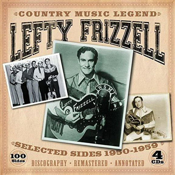 Lefty Frizzell - Country Music Legend-Selected Sides 1950-1959 - Music & Performance - CD