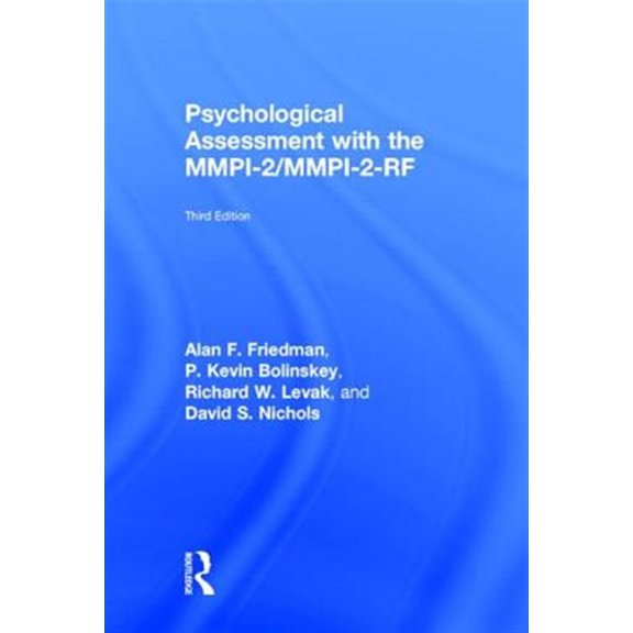 Pre-Owned Psychological Assessment with the MMPI-2 / MMPI-2-RF, (Hardcover)