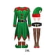 thumbnail image 2 of Disfraz de Papá Noel Bearachild, Traje navideño de lujo, Verde, XL, 2 of 6