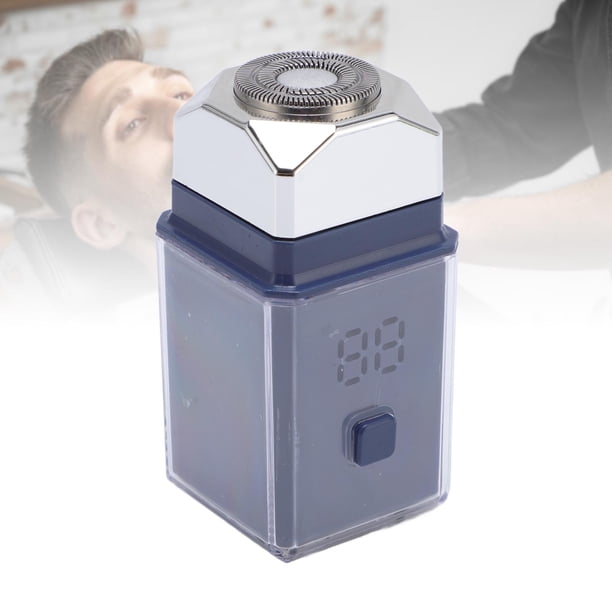 Mini Rasuradora Eléctrica, Pantalla Digital A Prueba De Agua Tamaño De Bolsillo De Bolsillo De Barba Para Hombres Viajes