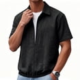 thumbnail image 7 of Vetsdori Outdoor T-Shirts for Men Short Sleeve Summer Pullover Fashion Casual Plain Mens Tops Collar, 7 of 7