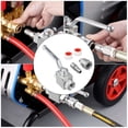 thumbnail image 5 of High Pressure Ball Valve Pressure Washer Shutoff Valve Hose 3/8 Quick Disconnect, 5 of 10
