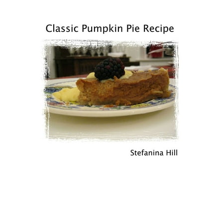 Pumpkin Pie Recipe - eBook