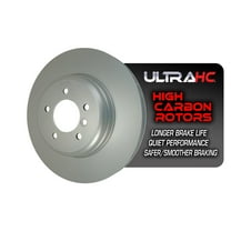 UltraHC Coated High Carbon Brake Rotor, Front UR003822, BMW 535i 2010-2008