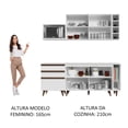 thumbnail image 5 of Cocina Integral Modular Madesa Reims 200cm Blanco 01, 5 of 5