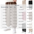 thumbnail image 6 of Plebaso Boys Girls Baggy Jogger Sweatpants Elastic Waist Casual Trousers Corduroy Pants with Pockets for Kids, 6 of 6