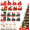 Green-2PCS, variant on Christmas Wooden Train Decor Set, Cute Wooden Mini Train Ornaments Christmas Train Ornament Toys for Kids Gift Home Decoration