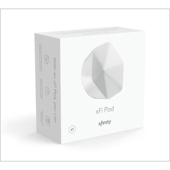 Xfinity XFI POD XEI-S Extender Network Range Wifi Rented Owned Router - White